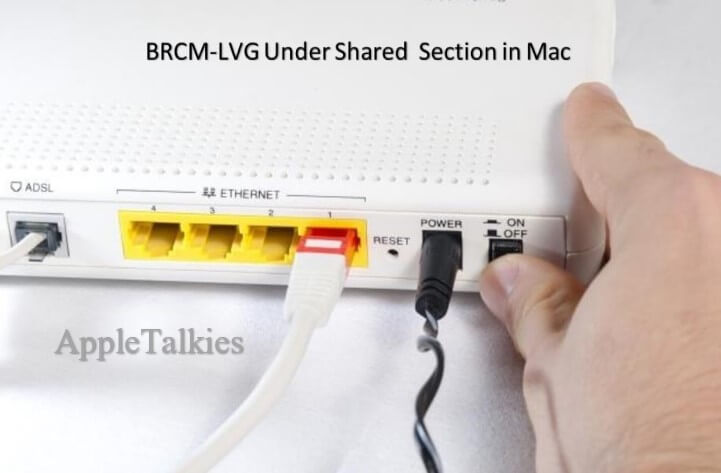 Resetting your router for brcm-lvg