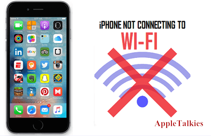 iPhone not connecting to wifi issue - Fixed Apple Talkies guide