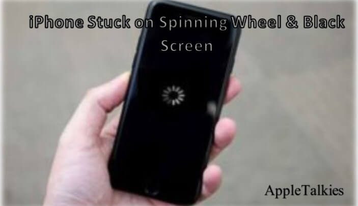 iPhone spinning wheel issue fixed