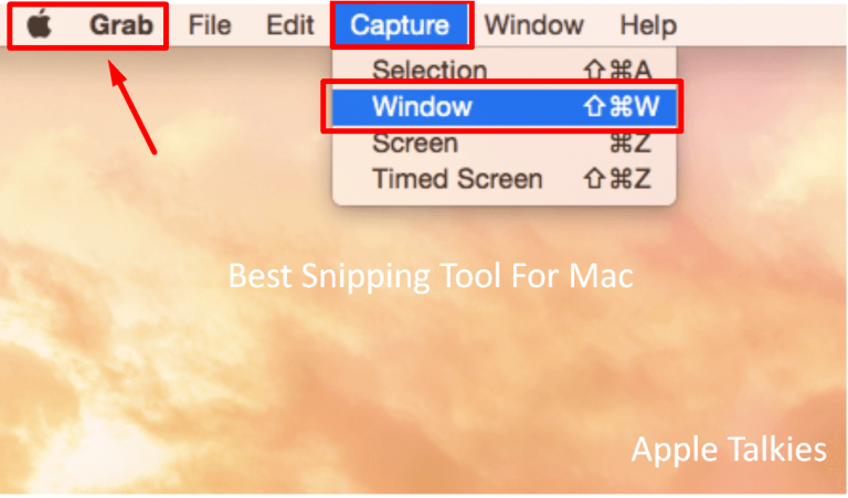 cut and snip on mac