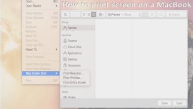 print screen on a mac