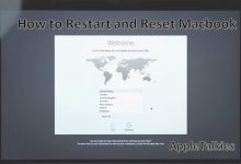 How to reset macbook air and restart macbook